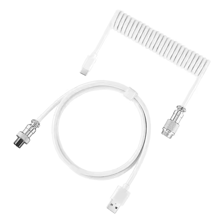 Coiled Cable – اللون: أبيض